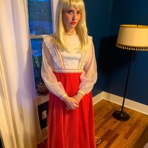 Vintage 70’s “Nadine” western dress